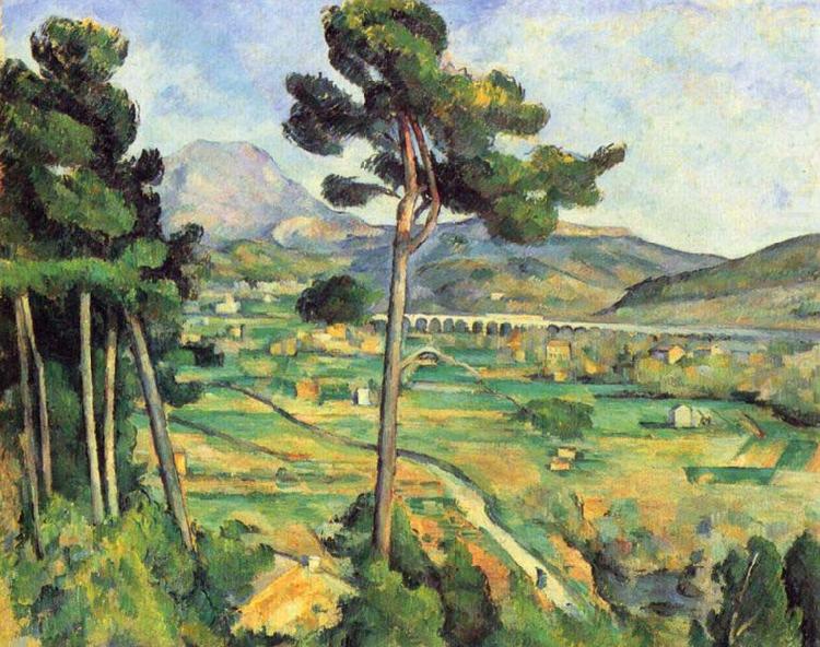 Paul Cezanne Montagne Sainte Victoire china oil painting image